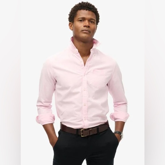 Men’s Superdry Casual Button Down - Picture 1 of 7